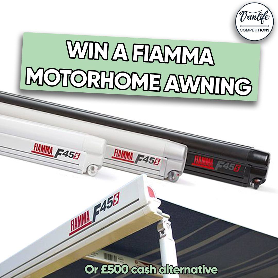 Win A Fiamma F45s Awning for just £1.99!! - Van Life Competitions