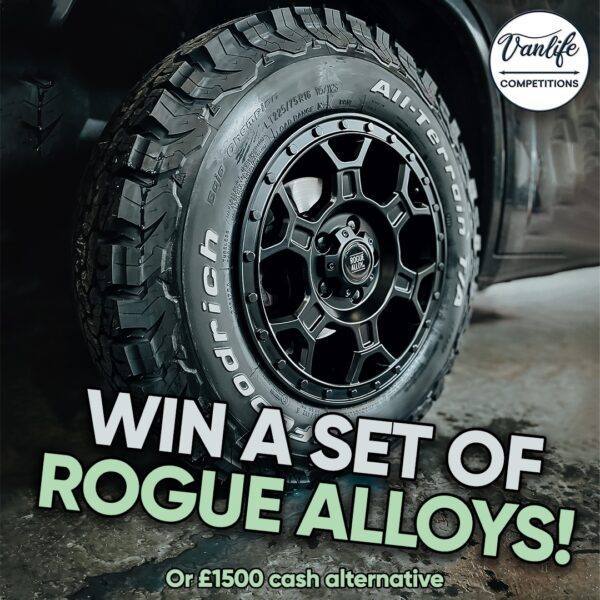 WIN a Set of Rogue Alloy Wheels And Tyres Of Your Choice!
