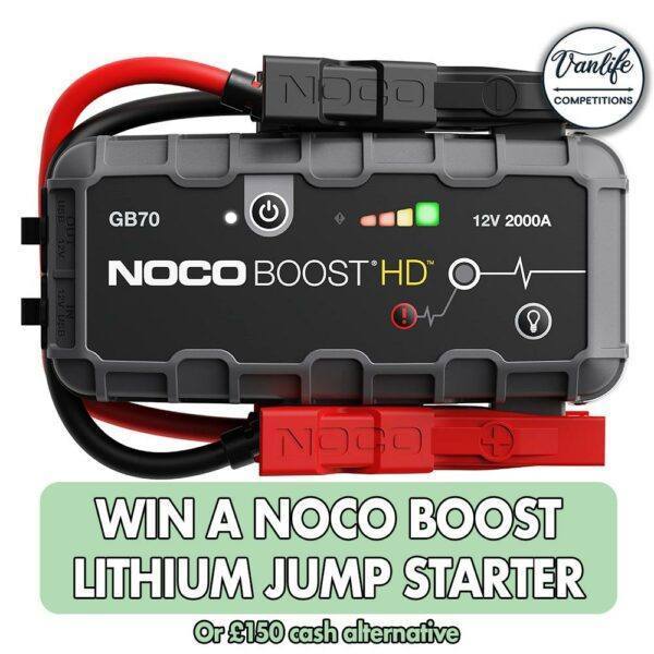 Win a NOCO Boost Lithium Jump Starter!