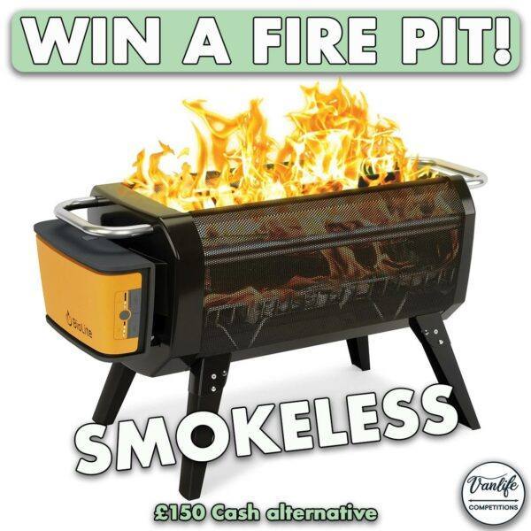 Win a smokeless fire pit!