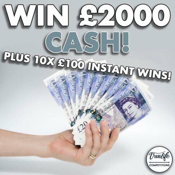 Win £2000 + 10x £100 Instant Wins!