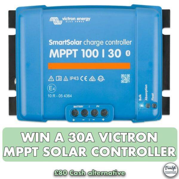Win a Victron SmartSolar MPPT 100/30