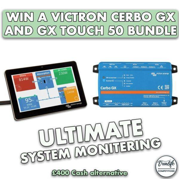 Win a Victron Cerbo GX and a GX Touch 50 Bundle!
