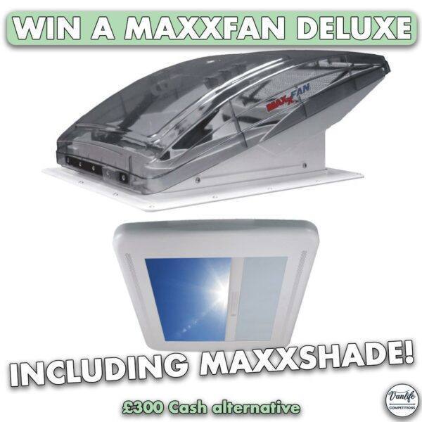 Win a Maxxair Fan Deluxe with MaxxShade!