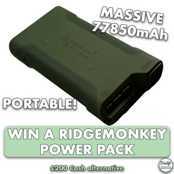 Win a Ridge Monkey Battery Pack!